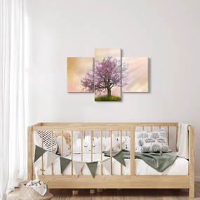 Tablou - Copacul înflorit în deal (90x60 cm)