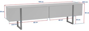 Masă TV Serenity Atlantic Pine