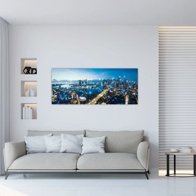 Tablou - Rețeaua orașului (120x50 cm)