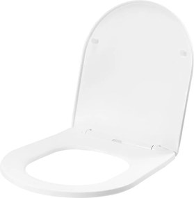 Capac WC UF FLAT alb CARLO