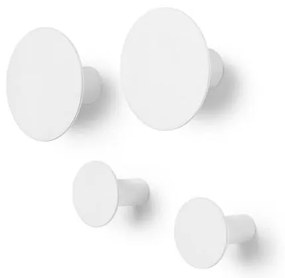 Set 4 cârlige de perete Blomus Ponto, alb