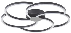 Plafonieră LED dimabilă Brilliant FICO LED/32W/230V d. 57 cm negru