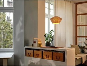 Osram - Pendul suspendat pe cablu DECOR STRIPES, 1xE27/10W/230V, Ø 30,5 cm, bej