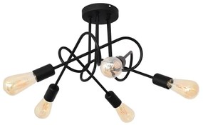 Lustr pentru copii OXFORD 5xE27/15W/230V montat pe tavan