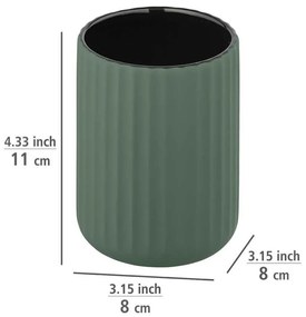Set de accesorii de baie verde Belluno – Wenko