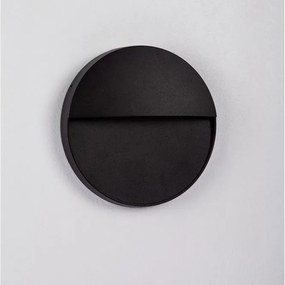 Spot LED aplicat iluminat scari exterior RODIX negru IP54