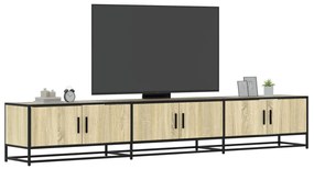 vidaXL Dulap TV, stejar sonoma, 240x35x41 cm, lemn prelucrat