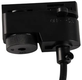 Lustră pe cablu pentru sistem de șină MARIBEL 3xGU10/10W/230V + sistem de șină 1 m