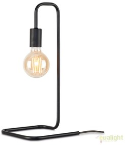 Lampa de masa design modern London negru LONDON/T/B