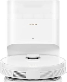 Aspirator robot Dreame L10s Plus RLL42SD, 7000 Pa, 5200 mAh, 60 W, Pana la 145 m², Statie de incarcare si golire automata, Autonomie de 155 minute, Alb