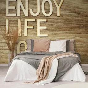 Tapet cu citat - Enjoy life today