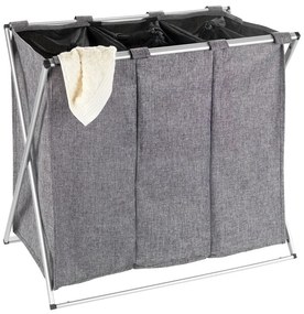 Coş de rufe Wenko Trio, 130 l, gri