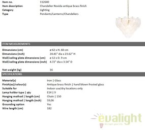Candelabru design LUX Novida 112640 HZ