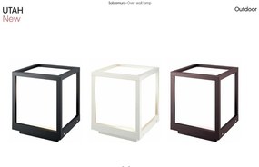 Mini Stalp iluminat exterior IP65 UTAH corten H-19cm, MA-8930