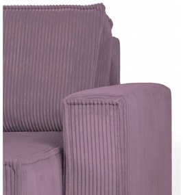 Canapea extensibila cu trei locuri violet SMART