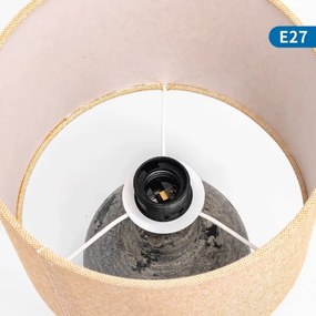 Lampă de masă Aigostar 1xE27/60W/230V