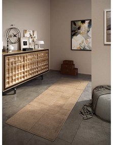 Covor tip traversă bej țesut manual din lână 80x250 cm Charlotte – Villeroy&amp;Boch
