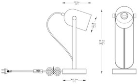 Lampa de masa cu spot ARIES