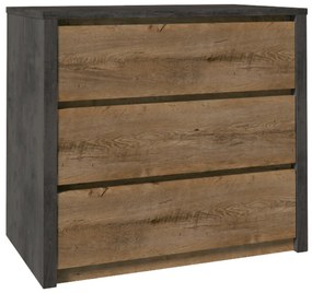 Comoda de sertare MONTANA K3S, gri