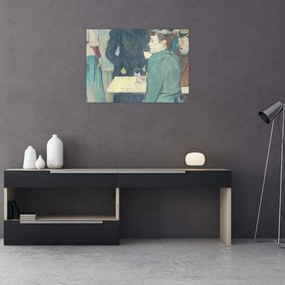 Tablou - Henri de Toulouse-Lautrec, A Corner of the Moulin de la Galette, reproducere (70x50 cm)