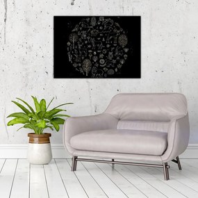 Tablou pe sticlă - Natură (70x50 cm)