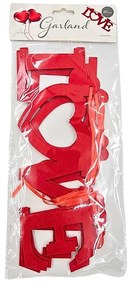 Ghirlandă cu textul Love, 180 cm, H&amp;S Collection