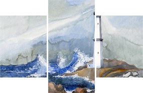 Tablou cu pictura farului (90x60 cm)