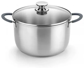 Oala Monix Gray, inox, 24 cm, 6.3 litri