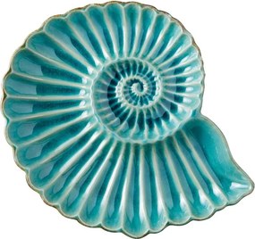 Tavita servire din ceramica, Aqua Round Shell