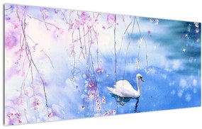 Tablou - Lacul magic (120x50 cm)