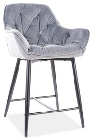 Expedo Scaun de bar BERRY H-2 Velvet, 56x88x40, bluvel 28