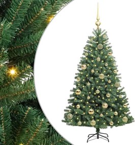 vidaXL Brad de Crăciun artificial cu ramuri articulare Verde 120 cm