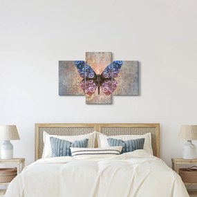 Tablou - Fluture steampunk (90x60 cm)
