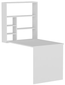 Birou Ravin Alb 63x90x154 cm