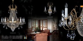 Aplica de perete Cristal Bohemia Exclusive Hillary WL CE