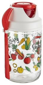 Castron de salată Florina Vega, cu furculiță660 ml.