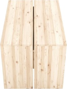 Masă de dining din lemn de pin 79x124 cm Join-In – Karup Design