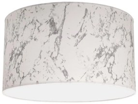 Duolla - Plafonieră MARBLE 1xE27/40W/230V albă/gri