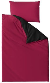 Lenjerie de pat din bumbac MONOCROMATA visiniu Dimensiune lenjerie de pat: 70 x 90 cm | 140 x 200 cm