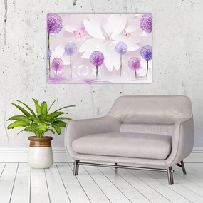 Tablou - Pe râul florilor (90x60 cm)