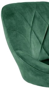 Scaun de bar H101 velvet verde