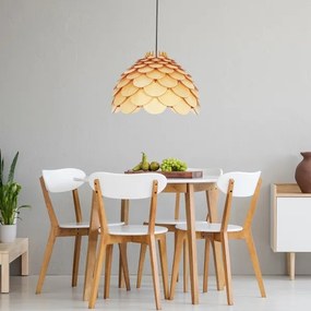 Lustră pe cablu BURGO, 1x E27/60W/230V, diam. 35 cm