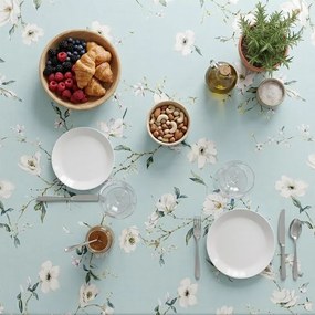 Barbadella Home Față de masă teflonată MAGNOLIE CELESTĂ 140 x 180 cm