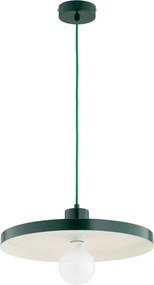 Pendul pe cablu ETERI 1xE27/15W/230V verde