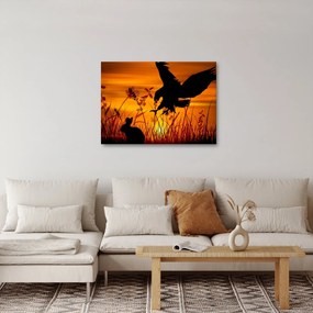 Tablou cu silueta prădătorului (70x50 cm)