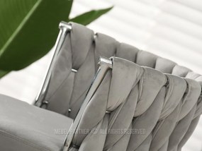 Scaun Adel (gri + chom). 1110644