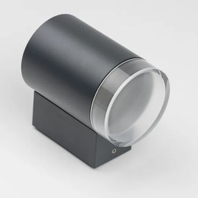 Brilagi - Aplică de perete LED RGBW pentru exterior MATERA 1xGU10/6W/230V antracit IP54