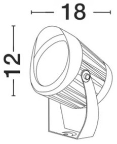 Proiector LED iluminat exterior IP65 NORTH NVL-9240678