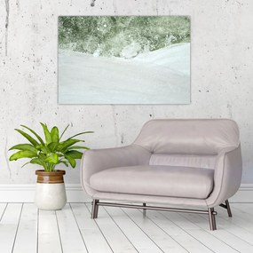 Abstract din pensule (90x60 cm)