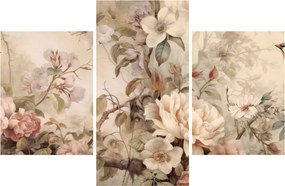 Tablou - Vintage pictura pasăre (90x60 cm)